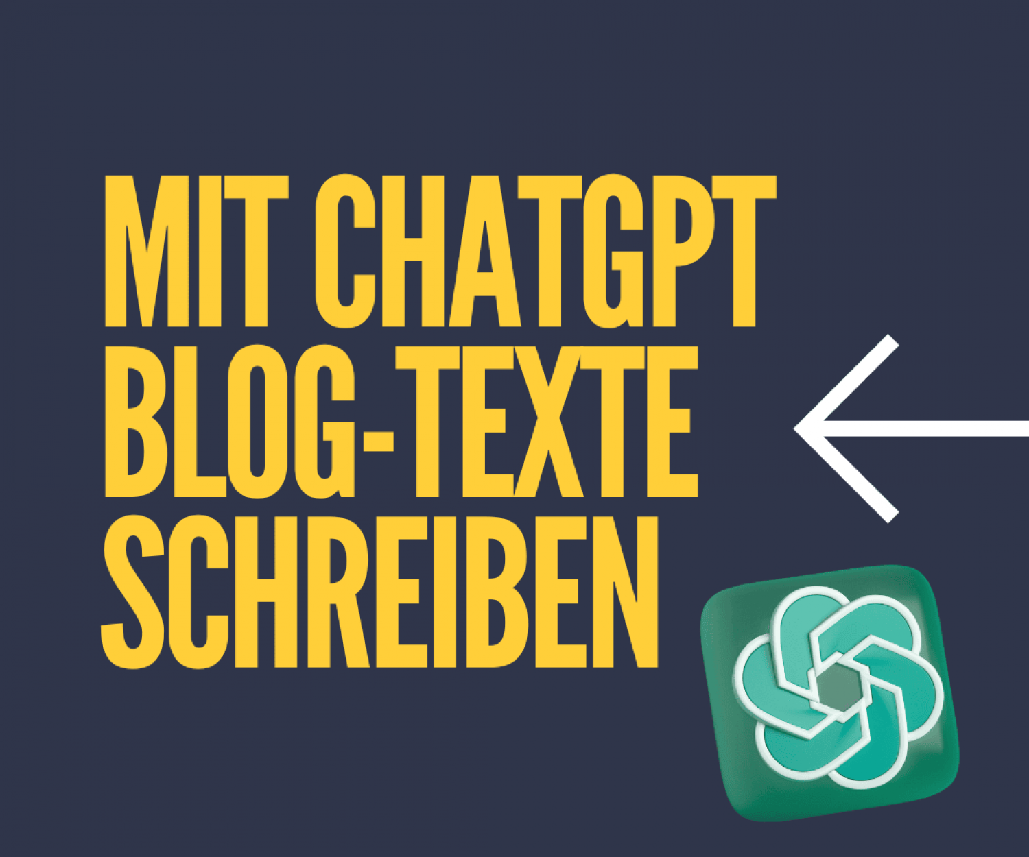Blogtexte mit ChatGPT KI schreiben